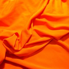Ткань Трикотаж масло (оранжевый)